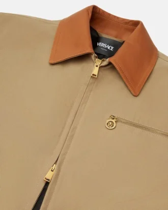 Blouson i bomullscanvas