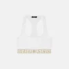 Bralette i bomullsjersey med rund halsringning