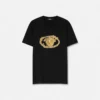 Broderad Buckle Crest-T-shirt