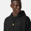 Broderad hoodie i bomullsjersey Broderad hoodie i bomullsjersey