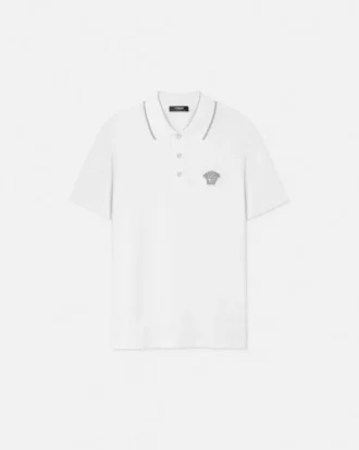 Broderad Medusa-polotröja