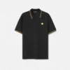 Broderad polo i bomullspiqué Broderad polo i bomullspiqué