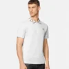 Broderad polo i bomullspiqué Broderad polo i bomullspiqué