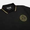Broderad polotröja med V-Emblem Broderad polotröja med V-Emblem