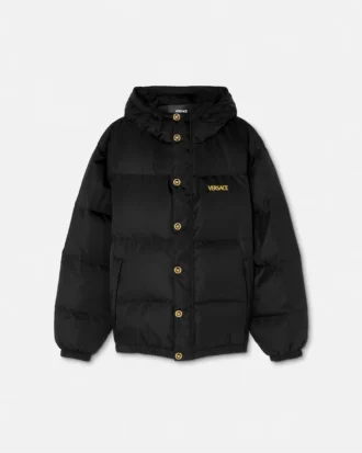 Broderad pufferjacka