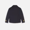 Broderad satin-gabardinejacka för baby