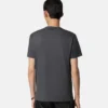 Broderad slim fit-T-shirt i bomullsjersey