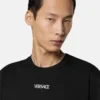 Broderad slim fit-T-shirt i bomullsjersey Broderad slim fit-T-shirt i bomullsjersey