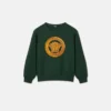 Broderad sweatshirt i bomullsjersey för barn
