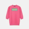 Broderad sweatshirt i bomullsjersey för barn Broderad sweatshirt i bomullsjersey för barn