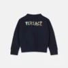 Broderad sweatshirt i bomullsjersey för barn