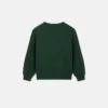 Broderad sweatshirt i bomullsjersey för barn