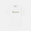 Broderad T-shirt i bomullsjersey