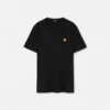 Broderad T-shirt i bomullsjersey Broderad T-shirt i bomullsjersey