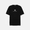 Broderad T-shirt i bomullsjersey Broderad T-shirt i bomullsjersey