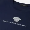 Broderad T-shirt i bomullsjersey Broderad T-shirt i bomullsjersey