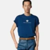 Broderad T-shirt i bomullsjersey Broderad T-shirt i bomullsjersey