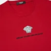 Broderad T-shirt i bomullsjersey Broderad T-shirt i bomullsjersey