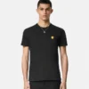 Broderad T-shirt i bomullsjersey Broderad T-shirt i bomullsjersey