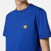 Broderad T-shirt i bomullsjersey Broderad T-shirt i bomullsjersey