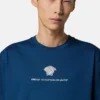 Broderad T-shirt i bomullsjersey Broderad T-shirt i bomullsjersey