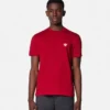 Broderad T-shirt i bomullsjersey Broderad T-shirt i bomullsjersey