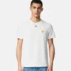 Broderad T-shirt i bomullsjersey Broderad T-shirt i bomullsjersey