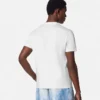 Broderad T-shirt i bomullsjersey Broderad T-shirt i bomullsjersey