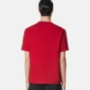 Broderad T-shirt i bomullsjersey Broderad T-shirt i bomullsjersey