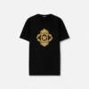 Broderad T-shirt med barockmotiv