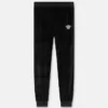 Broderade chenille-joggingbyxor Broderade chenille-joggingbyxor