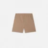 Broderade shorts i bomullsseersucker för barn