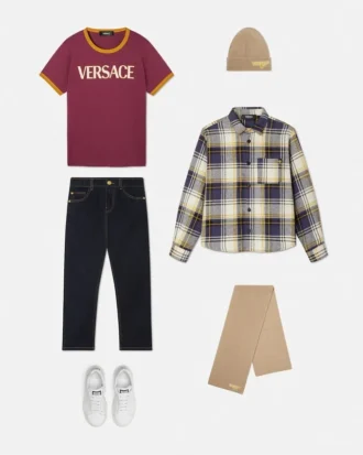 Broderade skinny jeans för barn