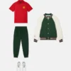 Broderade sweatpants i bomullsjersey för barn Broderade sweatpants i bomullsjersey för barn