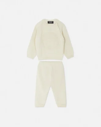 Broderat bomullströjset för baby