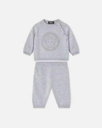 Broderat bomullströjset för baby
