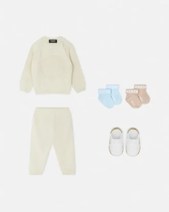 Broderat bomullströjset för baby