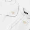 Broderat pyjamas-set i bomullsjersey för baby