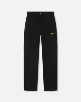 Cargobyxor i gabardin