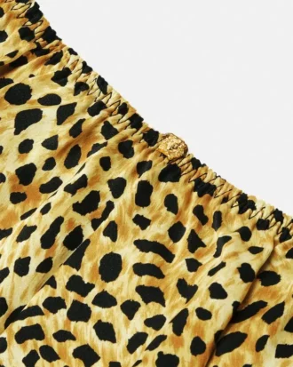 Cheetah Allover Silk Pyjama Shorts