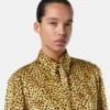 Cheetah Allover Silk Shirt Cheetah Allover Silk Shirt