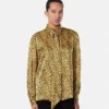 Cheetah Allover Silk Shirt Cheetah Allover Silk Shirt