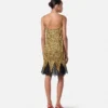 Cheetah Allover Silk Slip Mini Dress Cheetah Allover Silk Slip Mini Dress