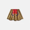 Cheetah Barocco Silk Duchesse Ballet Skirt Cheetah Barocco Silk Duchesse Ballet Skirt
