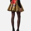 Cheetah Barocco Silk Duchesse Ballet Skirt Cheetah Barocco Silk Duchesse Ballet Skirt