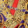 Cheetah Barocco Silk Mini Shirt Dress Cheetah Barocco Silk Mini Shirt Dress