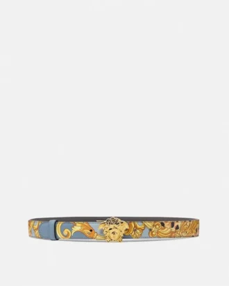 Cheetah Foulard La Medusa läderbälte 3 cm Cheetah Foulard La Medusa läderbälte 3 cm