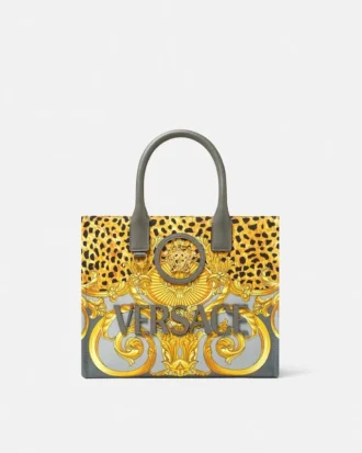 Cheetah Foulard La Medusa liten totebag
