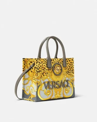 Cheetah Foulard La Medusa liten totebag
