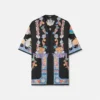 Coral Theatre Silk Shirt Coral Theatre Silk Shirt